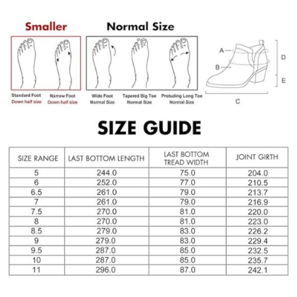 Women's Ankle Boot Pointed Toe Side Zipper Bootie Size 7.5 M Brown - Picture 5 of 5